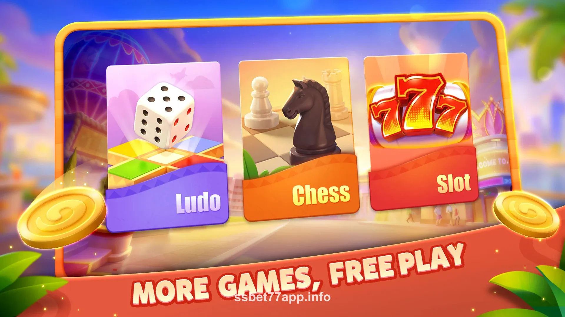 Main Game Interface - SSBet77 App