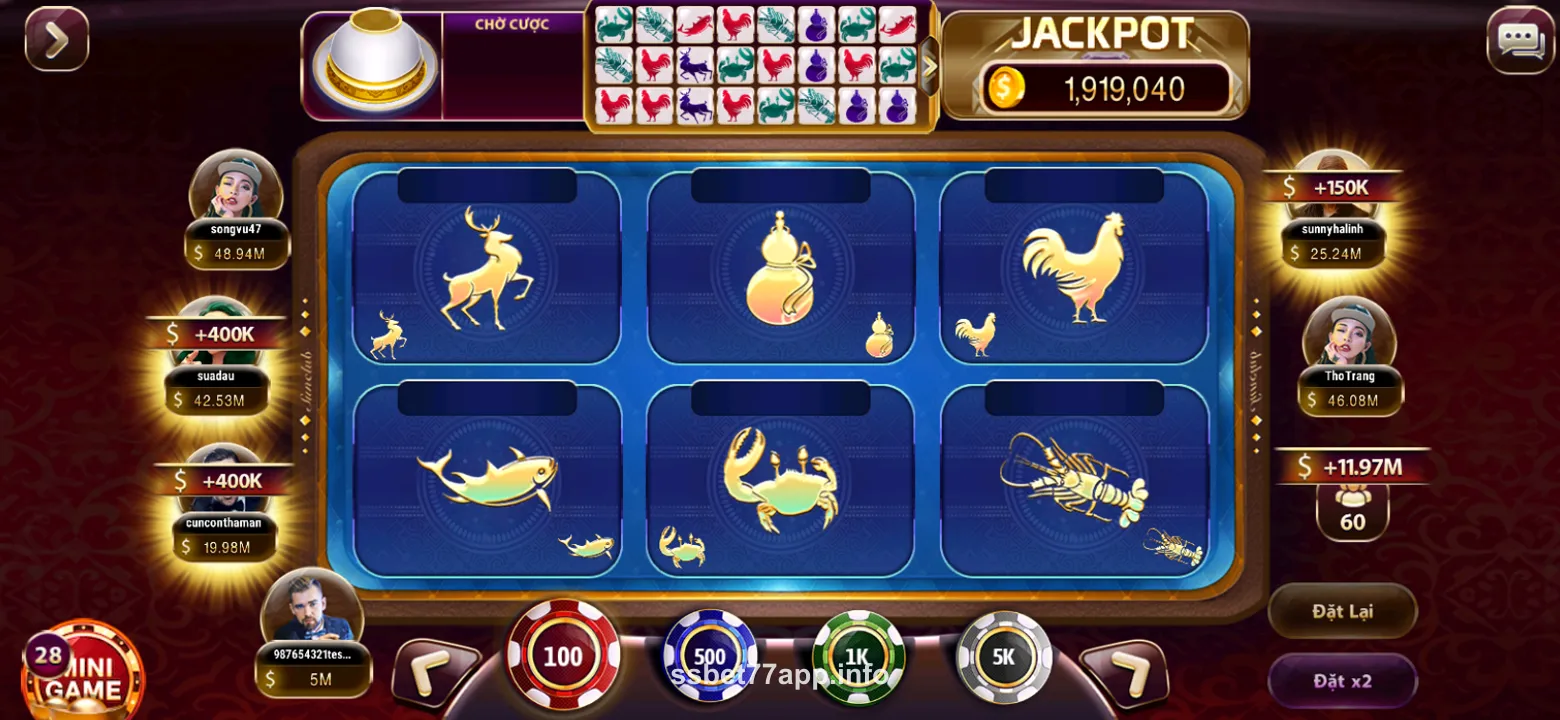 User Account Dashboard - SSBet77 App