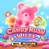 Candy Rush Wilds 2 Game Card